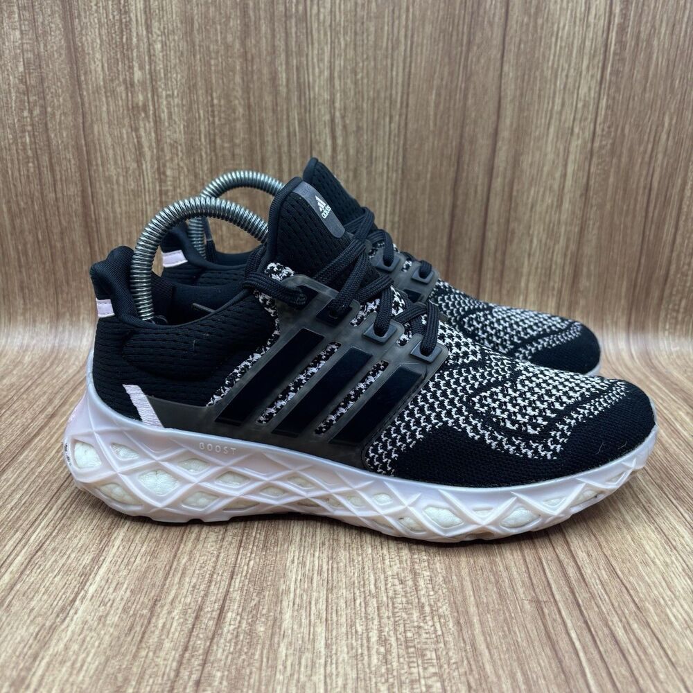 Adidas UltraBoost Web DNA‎ Black Clear Pink Kid's 6.5 Or Women’s 7.5 Sneakers
